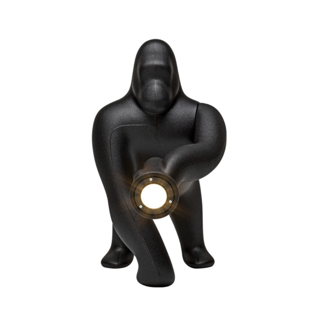 Kong Qeeboo Table Lamp 22’H table and a floor lamp. New in original packaging.